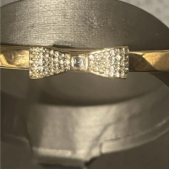 Kate Spade Gold, Rose and Silver Bow and Heart Bracelet Trio - Picture 9 of 10